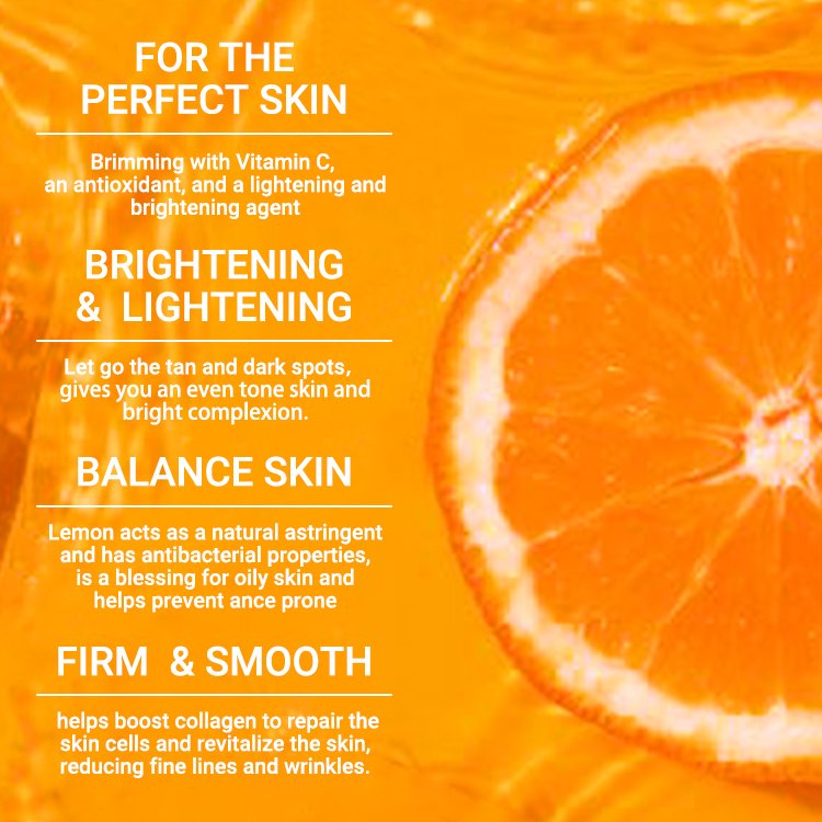 Lemon lightening kit custom label brightening skin moisturizing and nourishing soap+face cream+body lotion+oil