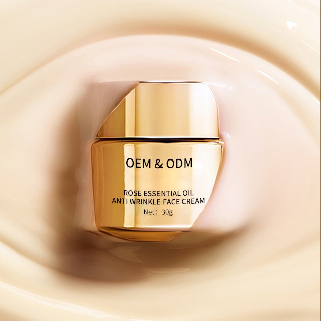 Wholesale Beauty Natural Rose Lotus Extract Repair Face cream Moisturizing Anti Wrinkle Rose Oil Face Cream For All Skin Types