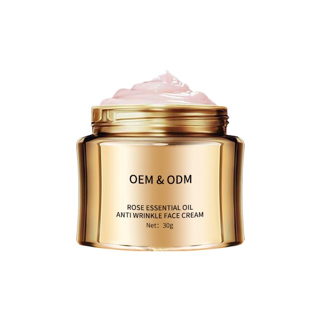 Wholesale Beauty Natural Rose Lotus Extract Repair Face cream Moisturizing Anti Wrinkle Rose Oil Face Cream For All Skin Types