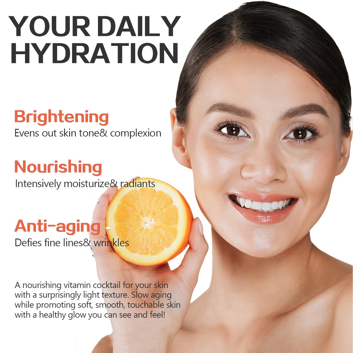 Customized Organic Vitamin C Turmeric Day And Night Anti Aging Moisturizing Dark Spot Remover Whitening Peptides Face Cream