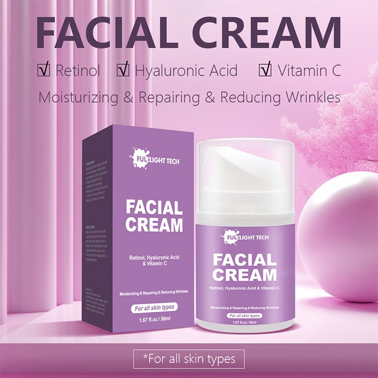 OEM Moisturizer Skin Care Whitening Bleaching Face Cream Lotion Organic Vitamin C Anti Aging Beauty Face Cream