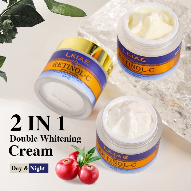 7 Days Strong Retinol Correction Beauty Care Products Day & Night Sun Protection Moisturizing Skin Whitening 2 In 1 Face Cream
