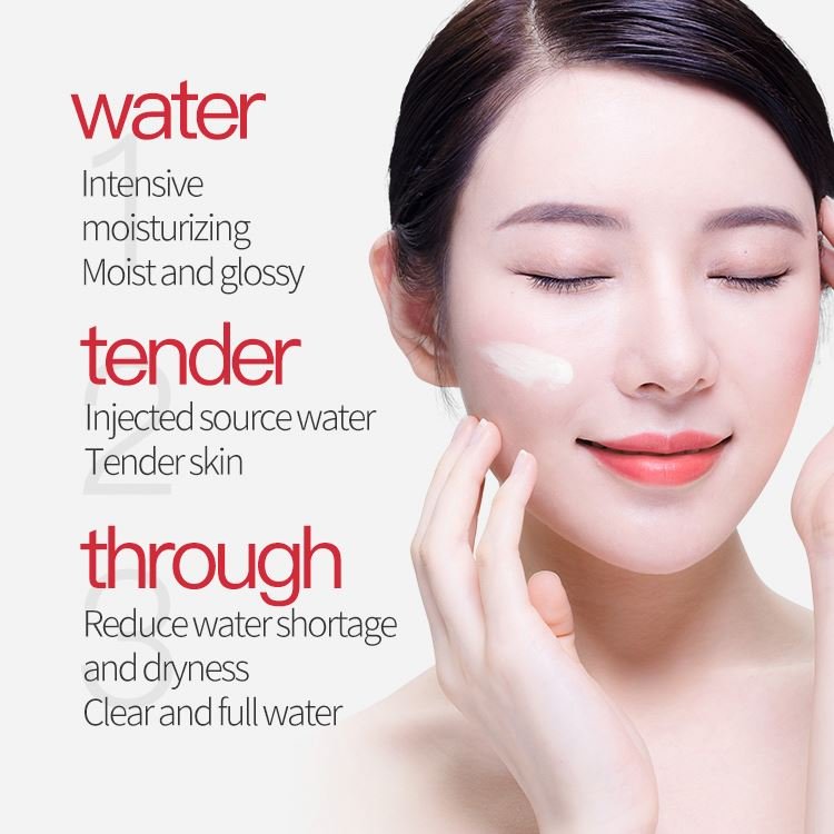 EBUG Private label BIOAQUA natural Cherry blossoms extract beauty Vitamin E lotion moisturizing face cream