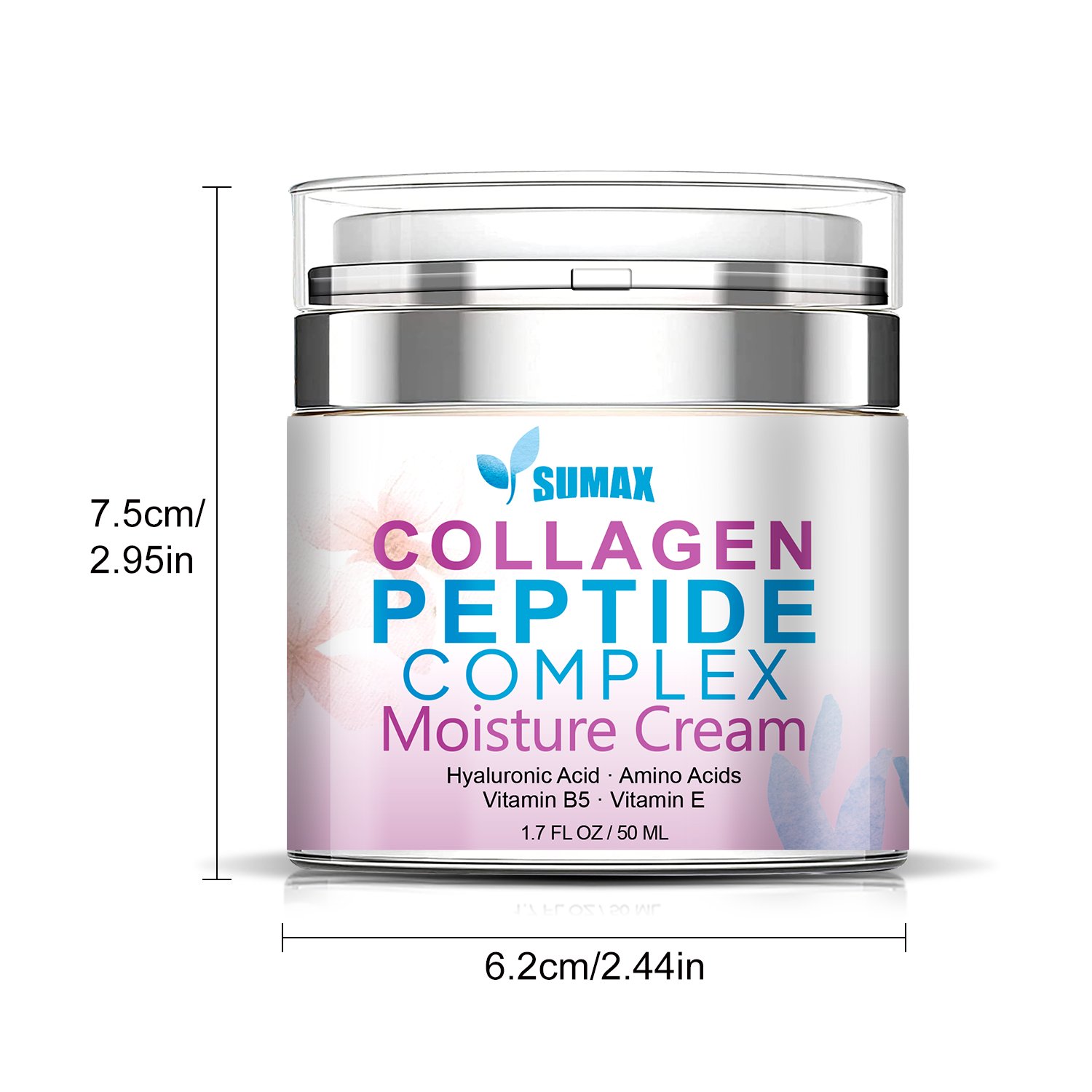 Sumax 50ml Face Moisturizer Collagen Cream Anti Aging Day And Night Face Cream