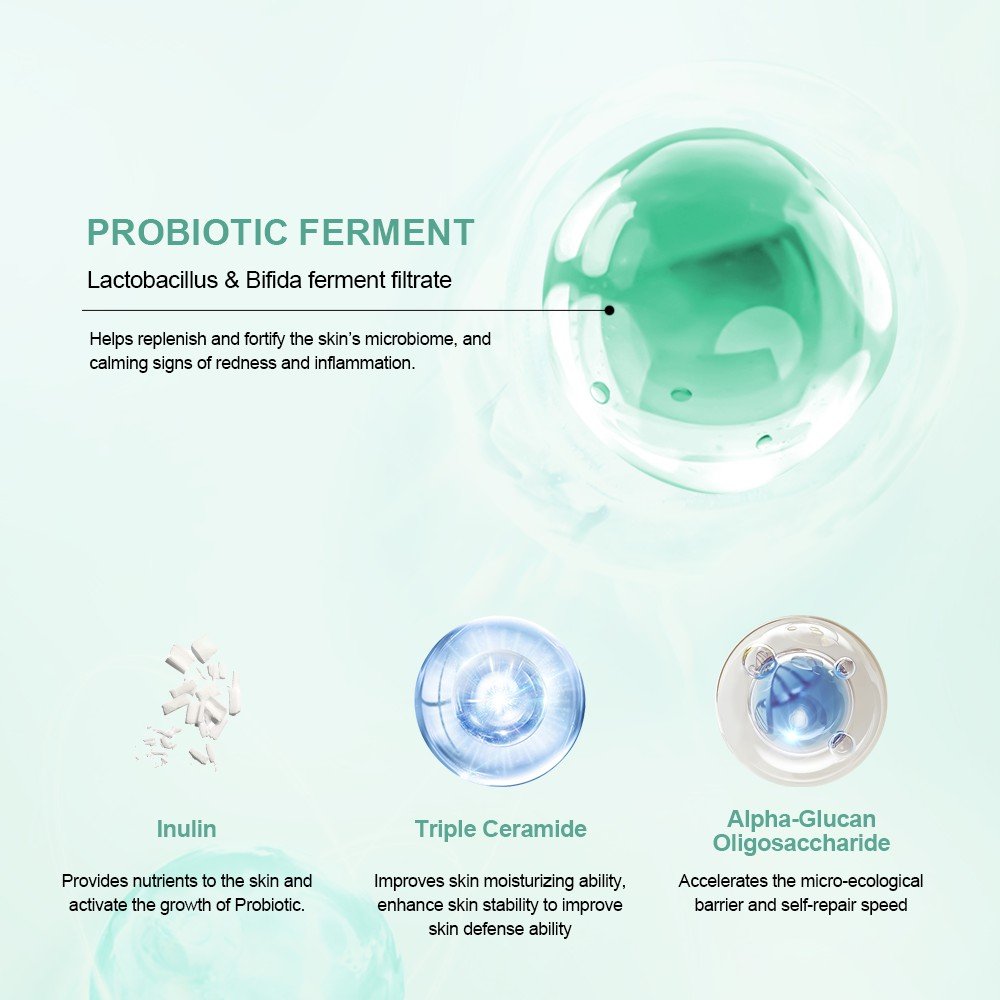 Custom Private Label Moisturizer Probiotic Ferment Balance Skin Probiotic Face Cream