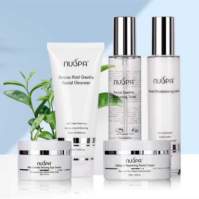 NUSPA Vegan Skincare Firming Facial Cream Anti-Wrinkle Hydrating Collagen Face Cream