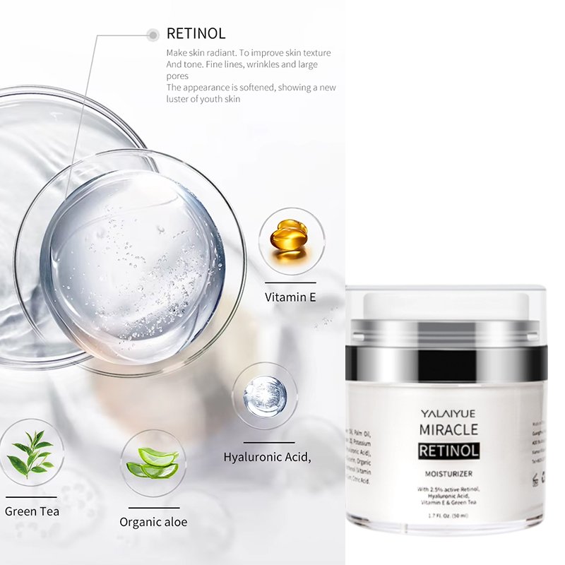 Manufacturer Private Label Anti Wrinkle Aging Retinol Cream Organic Natural Skin Care Moisturizing Face Neck For Women And Man