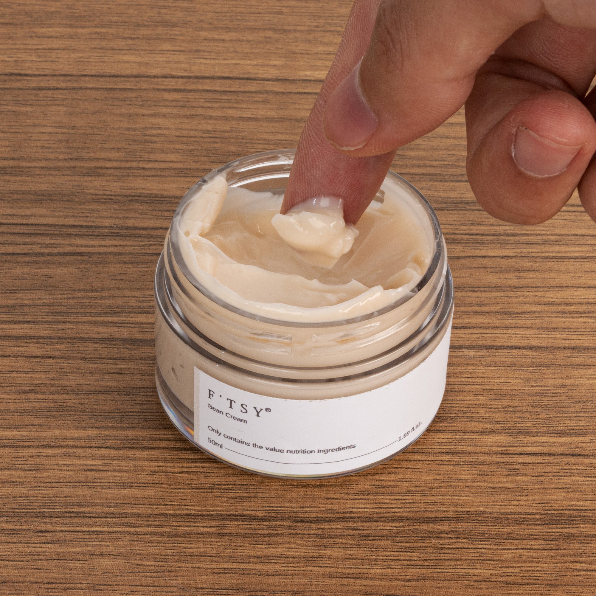 Hot Selling Whitening Brightening Long Lasting Care Bean Face Cream For Dry Skin