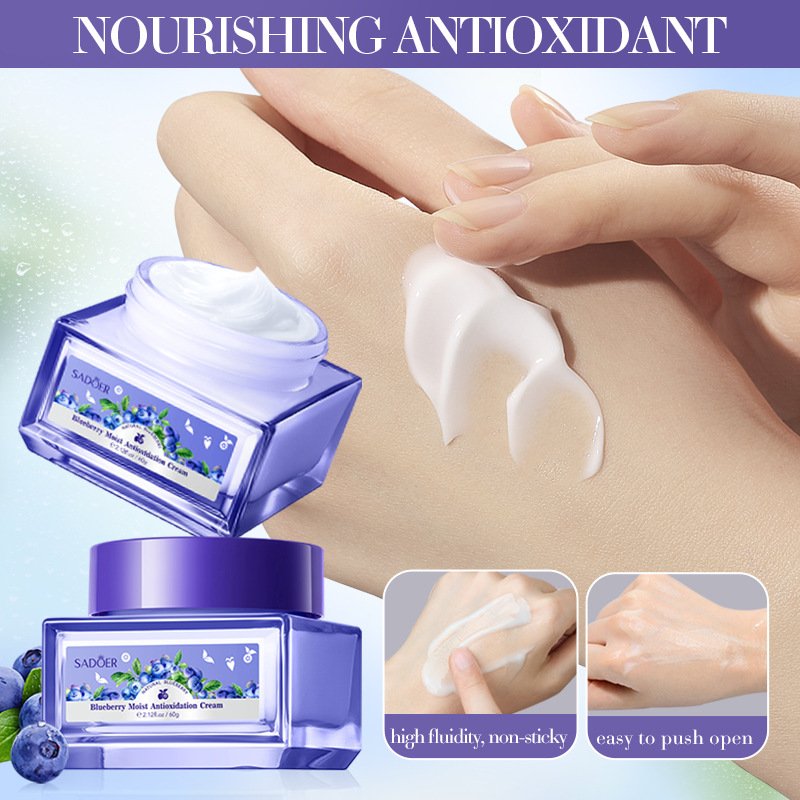 Skin Cream Face Moisturizing Brightening Whitening Anti Aging Blueberry Vitamin C Face Cream