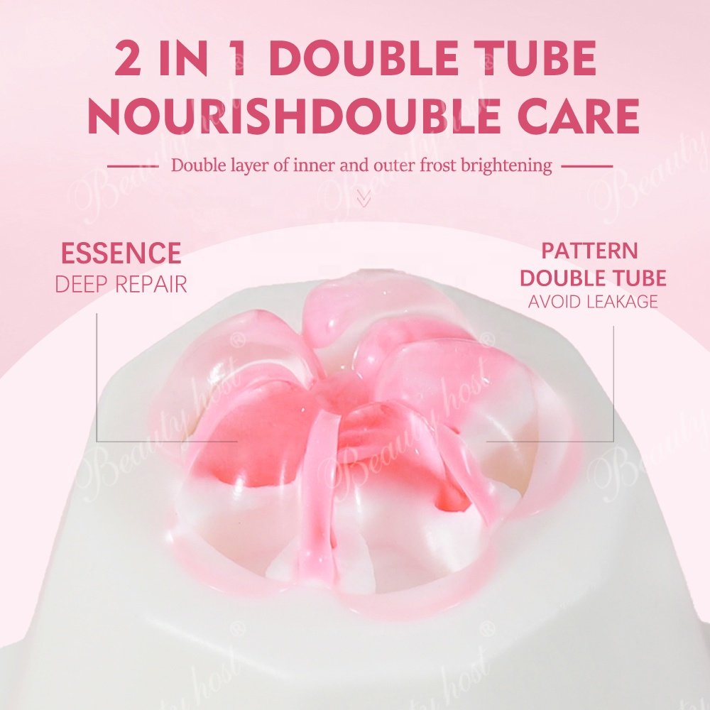 Private Label Skin Care Serum Cream 2 In 1 Moisturizing Whitening Cream Brightening Face Cream
