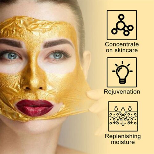 100g 24k Gold Hydratic Retinol Peel Off Face Mask Anti-Aging Gold Retinol Snake Venom Deep Moisturizing Facial Masks Gold Peel