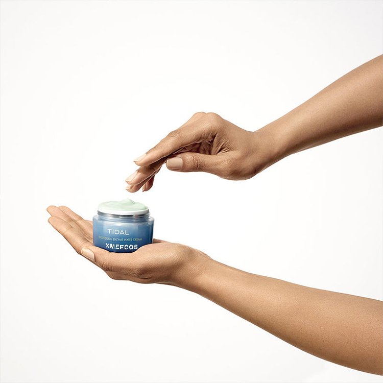 Brightening Enzyme Water Cream With Alpha-arbutin Reduce Dark Spots Papain Exfoliate Skincare Face Cream