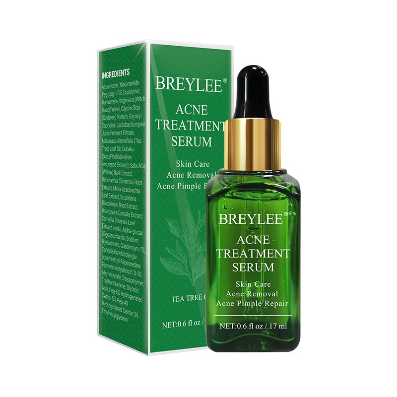 BREYLEE Hyaluronic Acid Facial Serum Anti-Acne Scar Removal Cream for Skin Care Whitening & Pimple Remover