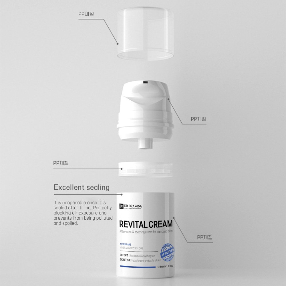 private label OEM ODM Korea MTS Aftercare Cream Revital Cream Face body Repair Face Microblading Tattoo pigment logo