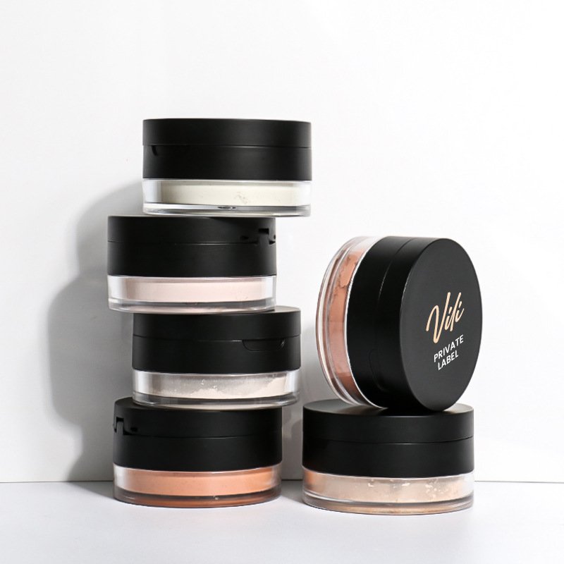 SENKA Waterproof Foundation Face Base Makeup Loose Powder Professional Private Label Oil Control Setting Mineral Powder