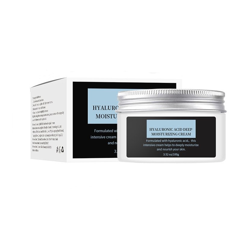 hot sale Hyaluronic acid hydrating face cream 100g moisturizing whitening firming repair skin barrier nourishing whitening