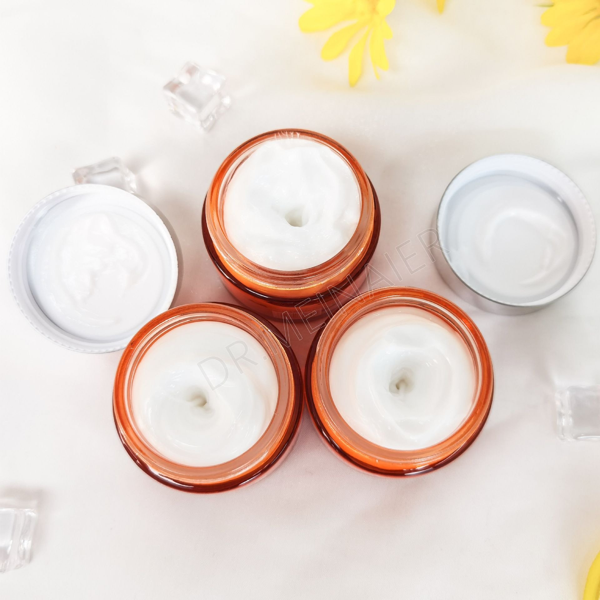Custom private label VC skin care series brightening cleansing scrum moisturizing vitamin C face cream facial cleanser eye cream