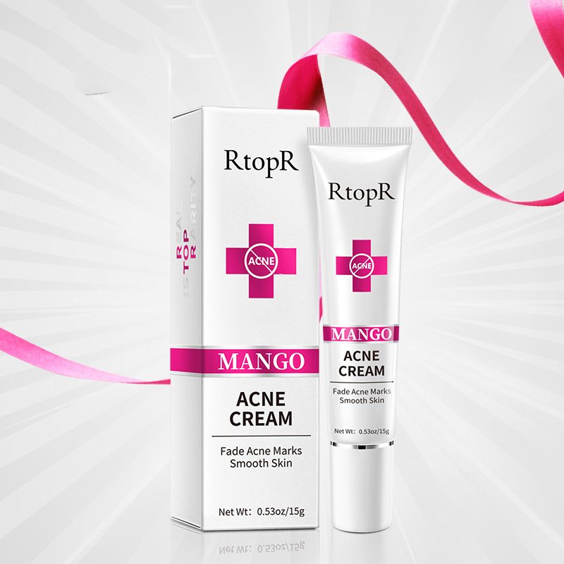 Hot selling natural plant oil control pore shrinking acne removing printing whitening and repairing face cream