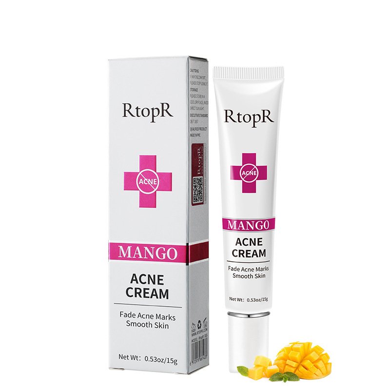 Hot selling natural plant oil control pore shrinking acne removing printing whitening and repairing face cream