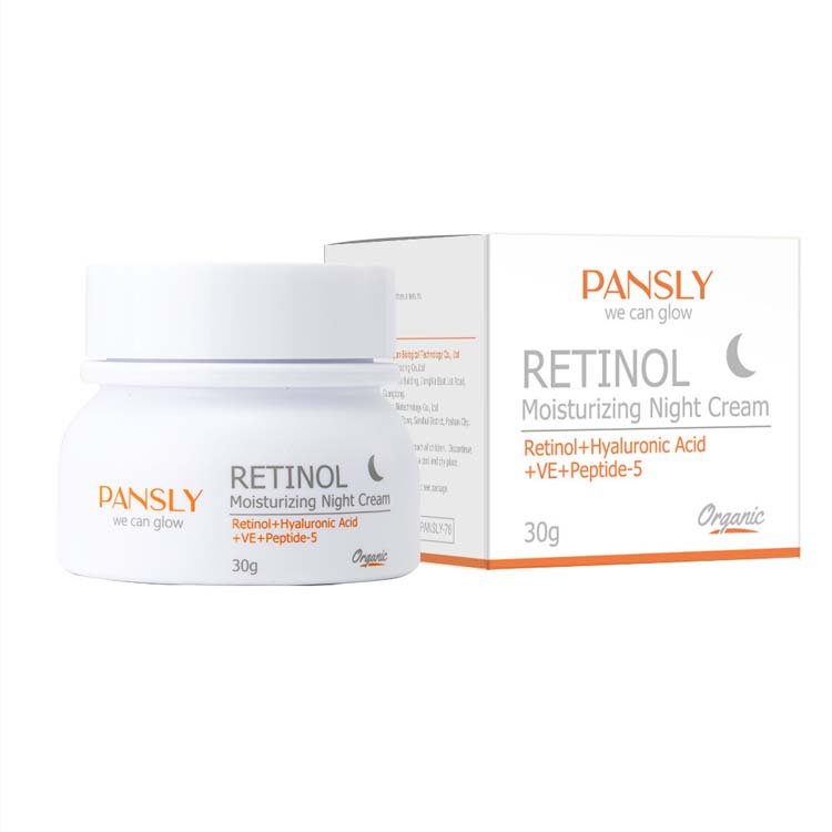 Face Cream Vegan 30g Retinol Fade Wrinkles Beauty Whitening Skin Care Cosmetics Face Cream