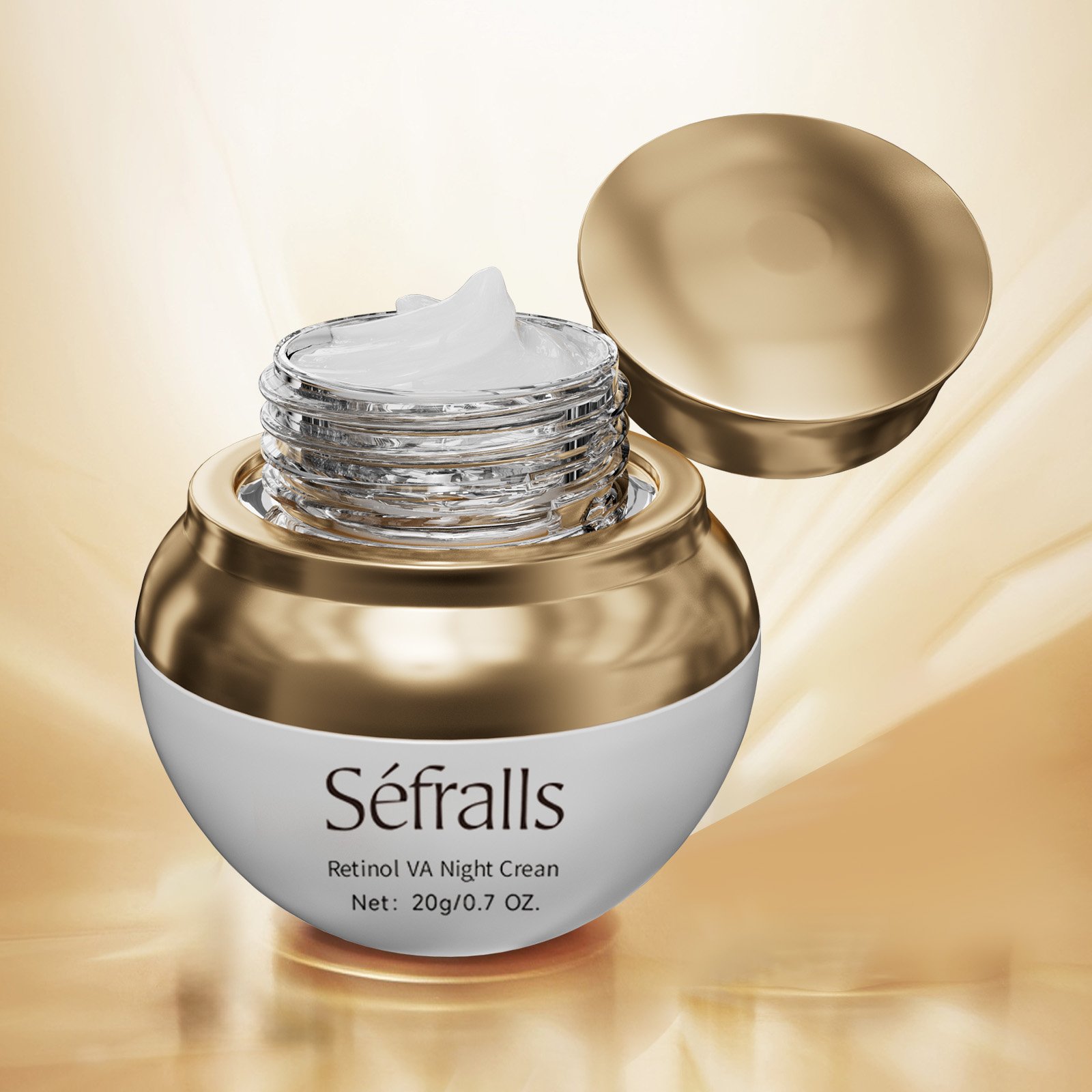 Custom Retinol VA Night Cream Moisturizes Tightens Skin VA Essence Face Cream In The Evening Firming Rejuvenating 20g/0.7oz