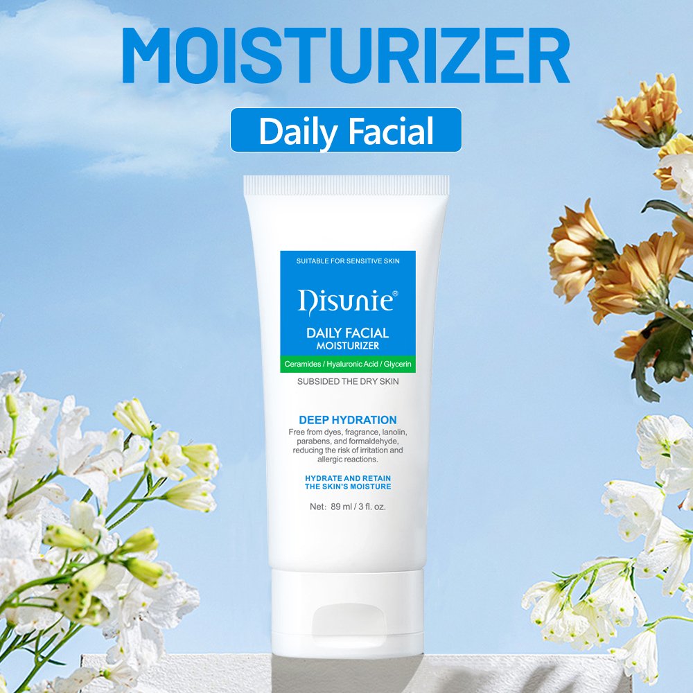 Daily 89 ml Facial Moisturizer Cream With 5 Key Ceramide Squalane For Anti-aging Glowing Best Face Cream For Face Fair Dry Skin