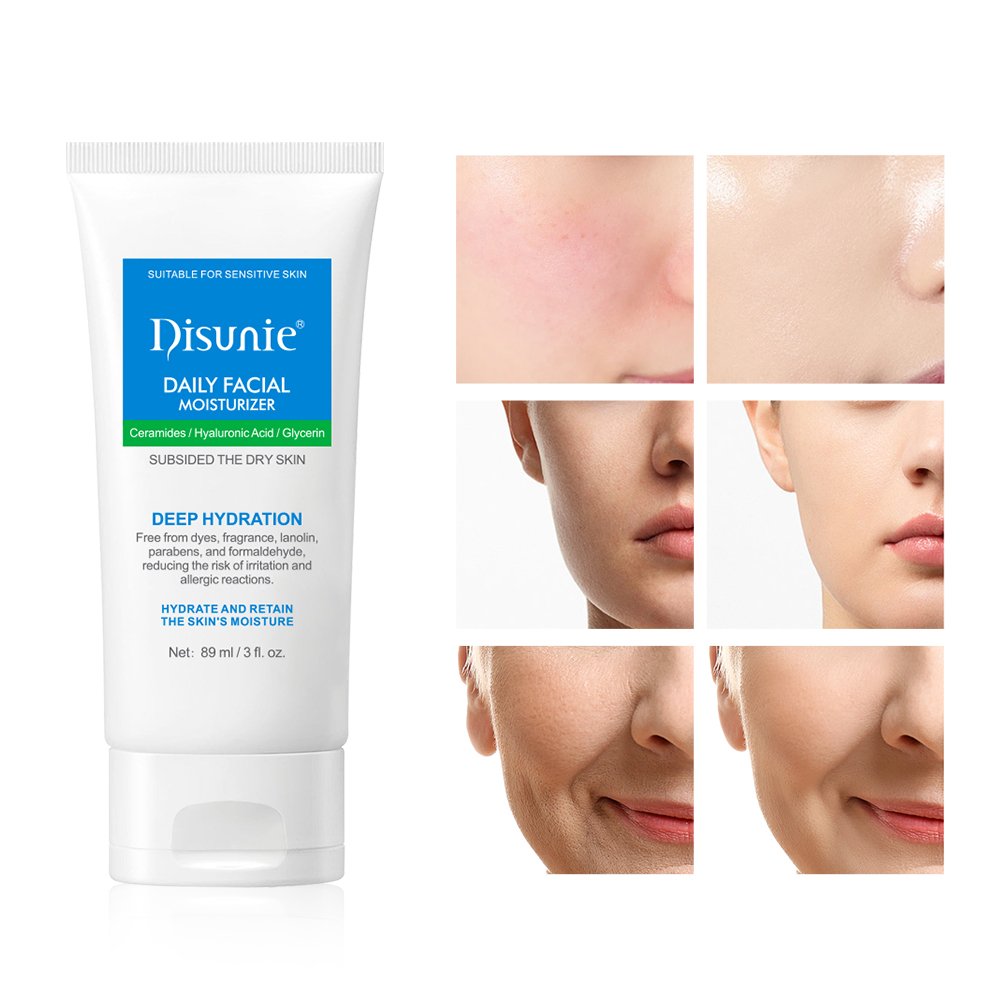 Daily 89 ml Facial Moisturizer Cream With 5 Key Ceramide Squalane For Anti-aging Glowing Best Face Cream For Face Fair Dry Skin