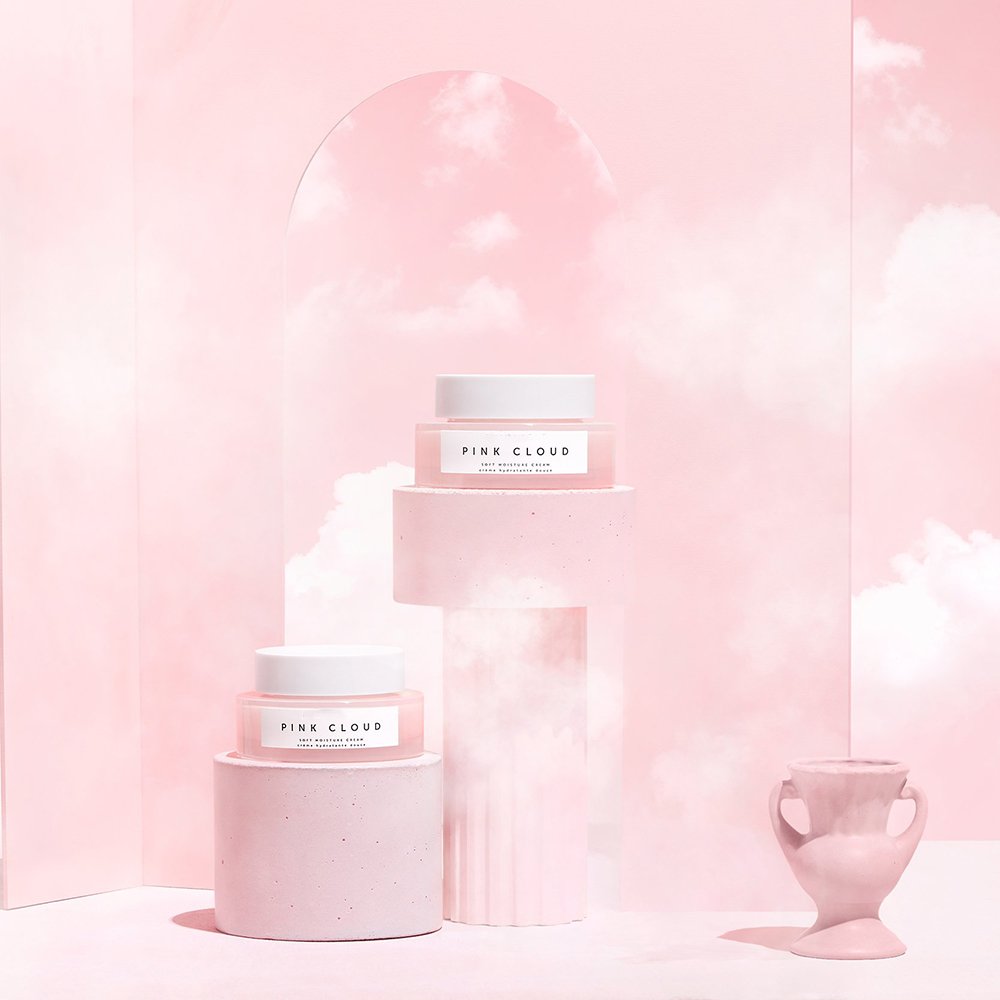 Private Label 30ml Rose Water Brightening Softening Squalane Vitamin C Anti Aging Pink Cloud Rose Moisturizer Face Cream