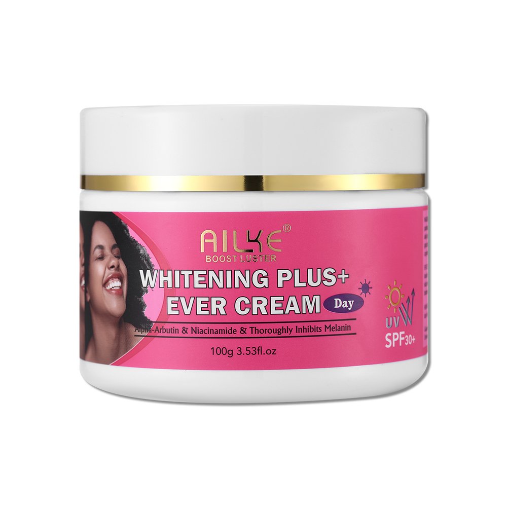 Private Label perfumed Cream 100% Pure Organic Skin Lightening Moisturizing Spf 30 Inhibits Melanin Face Cream