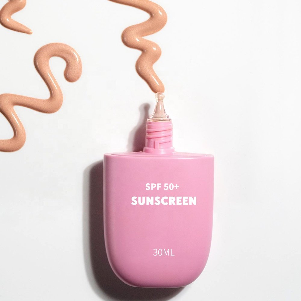Wholesale Custom Your Own Logo Makeup Travel Sun Screen Lotion Oem Long Lasting Vegan Best Face Hydrating Sunscreen Cream
