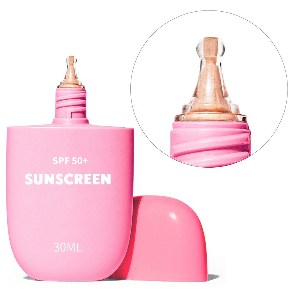 Wholesale Custom Your Own Logo Makeup Travel Sun Screen Lotion Oem Long Lasting Vegan Best Face Hydrating Sunscreen Cream