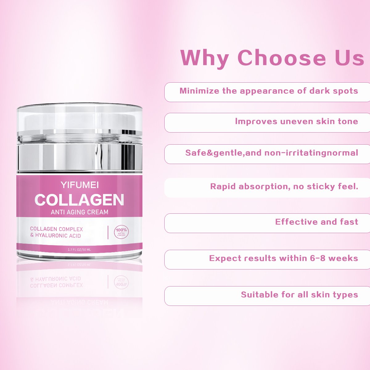 High Quality Anti Aging Dark Spot Whitening Collagen Retinol Freckle Removal Face Cream
