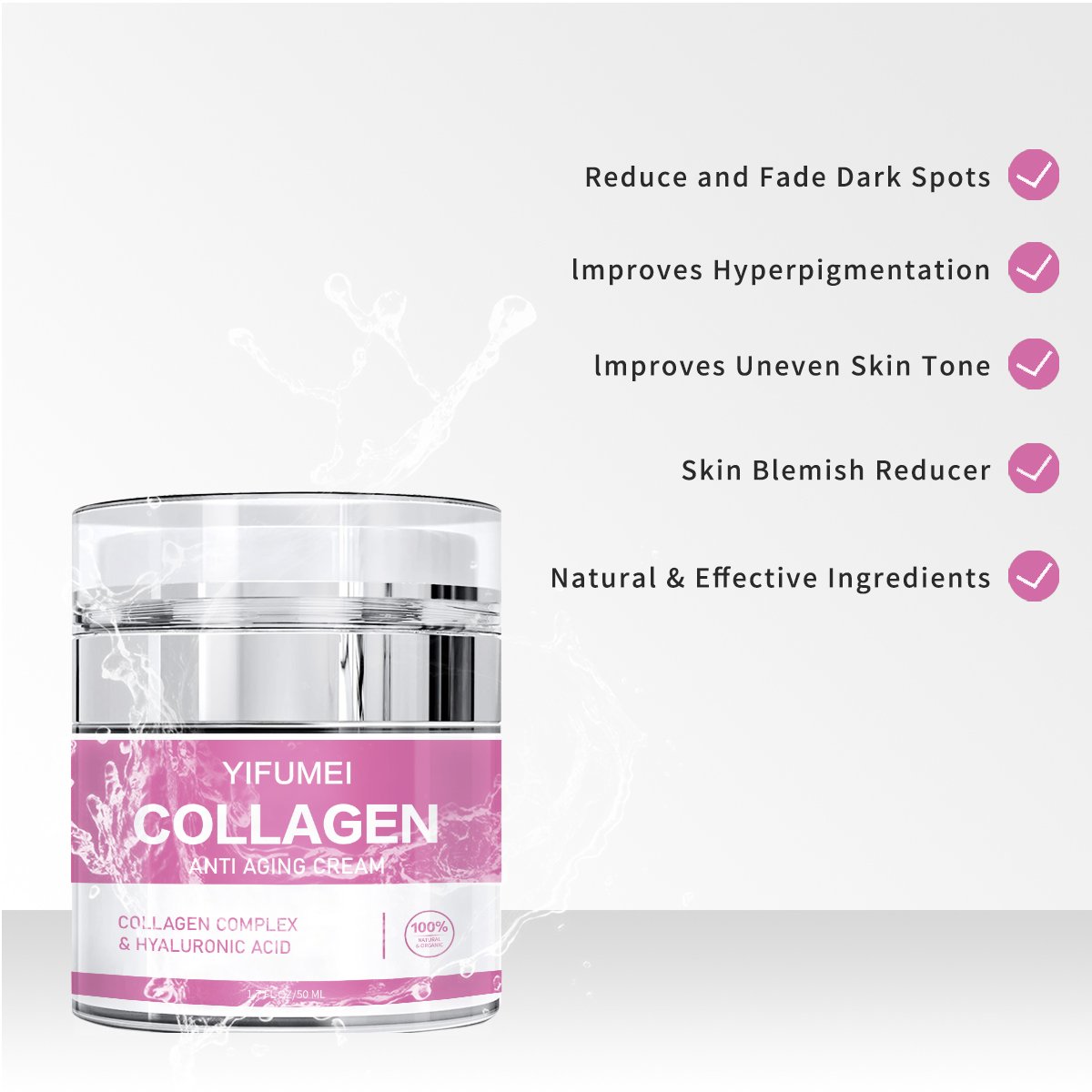 High Quality Anti Aging Dark Spot Whitening Collagen Retinol Freckle Removal Face Cream
