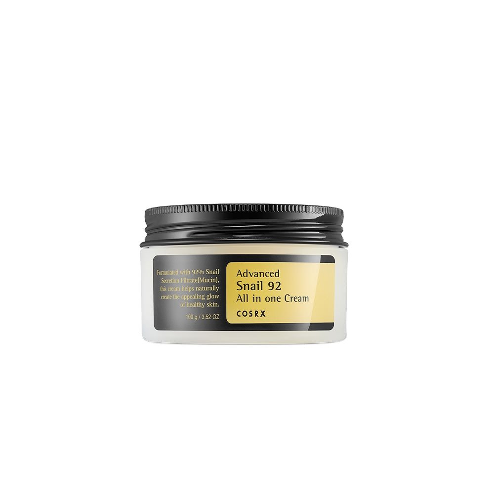READY TO SHIP COSRX Advanced Snail 92 All in One Cream- Made in Korea Sodium Hyaluronate Anti-aging Cream KR