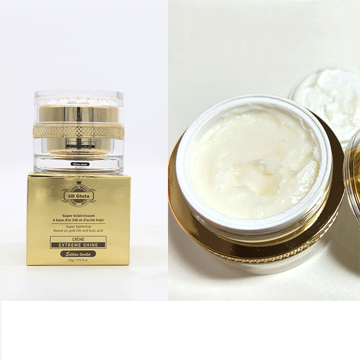 Extreme shine 24K Kojic Acid Strong whitening Day and night Face Cream skin Nutri Glow Lightening and treatment cream