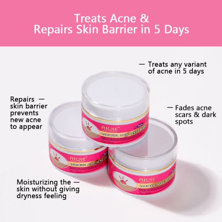 OEM/ODM Skincare Oil Control Acne Treatment Fight Acne Facial Beauty Remove Pimple Anti Button Face Acne Cream For Women