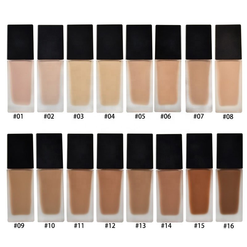 Face Makeup Sweatproof Waterproof Full Coverage Vegan Foundation For Black Skin Unbranded Makeup Fit Me Foundation