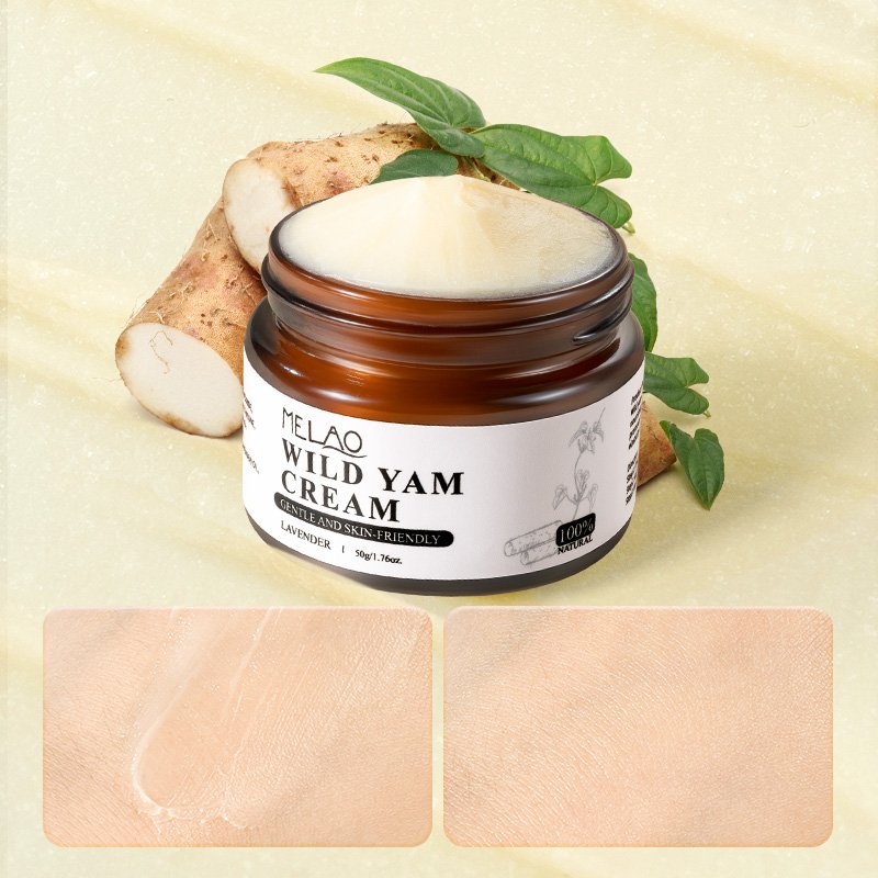 natural organic Hormone skin balance moisturizing wild yam face cream for women Anti-wrinkle nourishing antiwrinkle cream