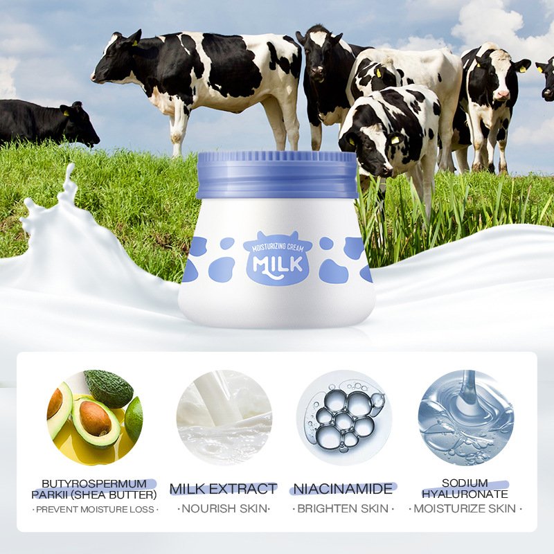 Best natural face beauty cream milk moisturizing face Cream lighting nourishing skin facial Cream 55g