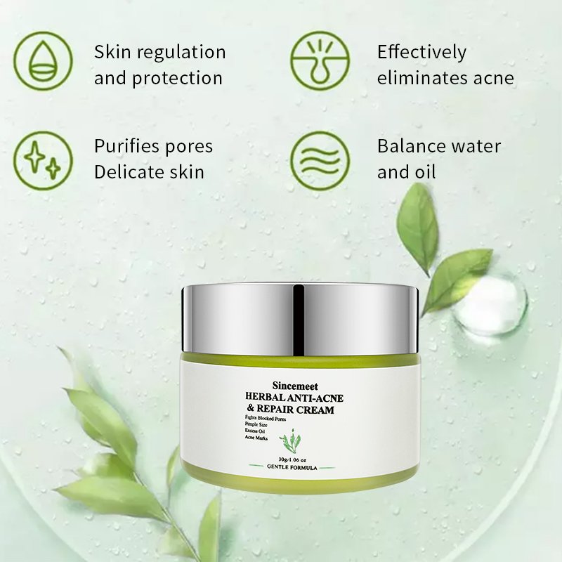 Private label Best Organic Acne Cream Acne Scars Remover Anti Acne Scar Pimple Face Cream