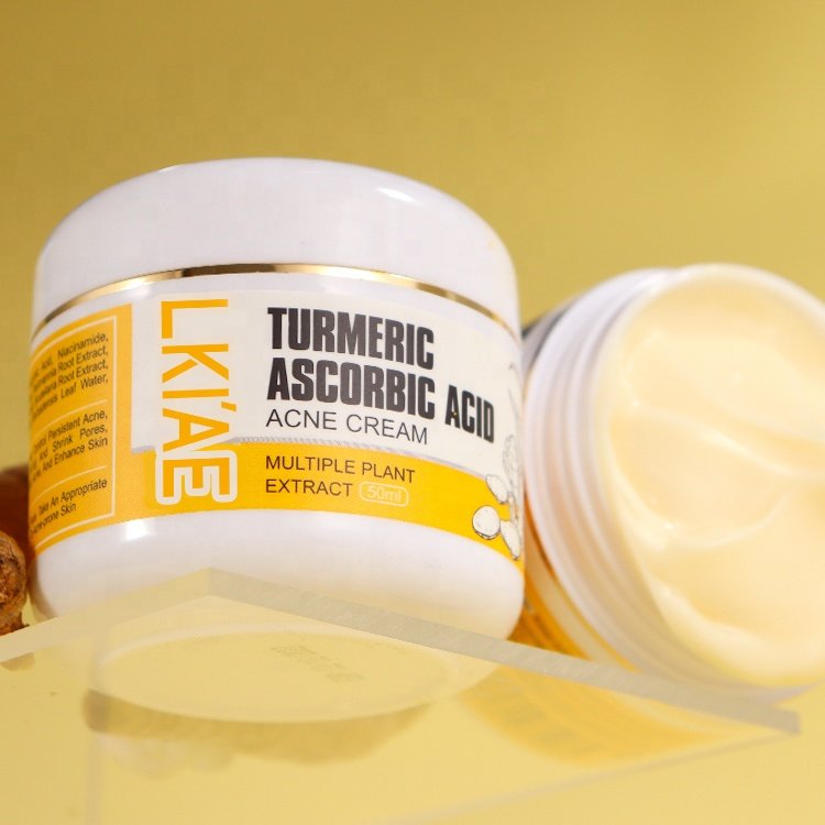 Turmeric Face Cream Dark Spots Eraser Oil Control Even Skin Tone Fades Blemishes Acne Remove Whitening Face Cream