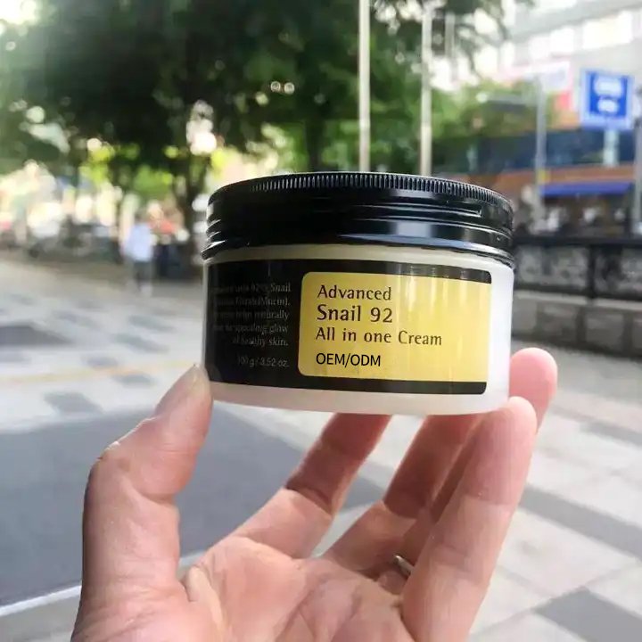 OEM Face Cream in One Advanced Face Repair Recovery Skin Whitening Moisturizer Cream 100g(no Box) Advanced Snail 92 All Day ODM
