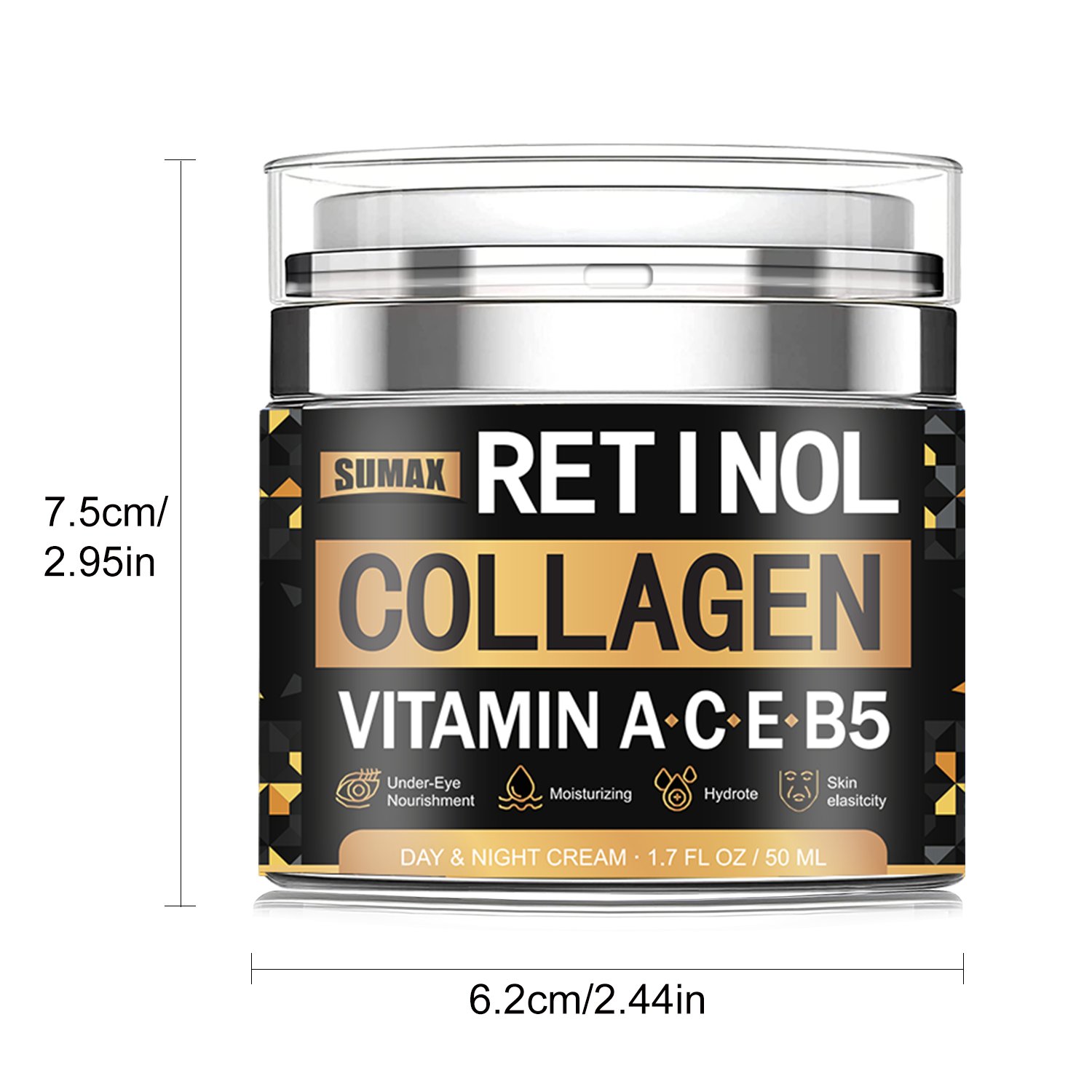Sumax Collagen Men Face Cream Moisturizer