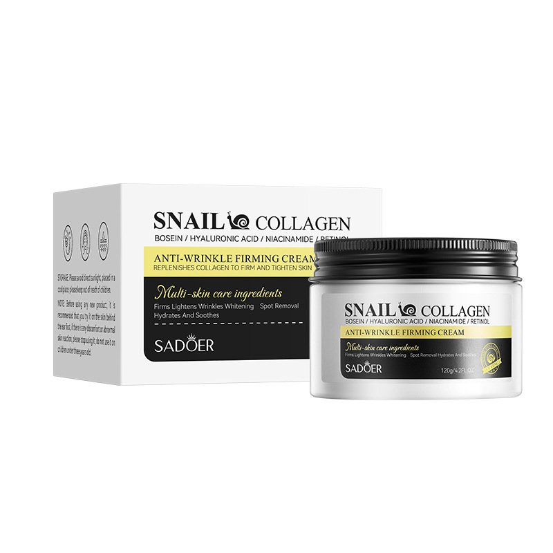 Advanced Snail Cream Collagen Anti Aging High Moisturizing Face Cream Snail Mucin Cream