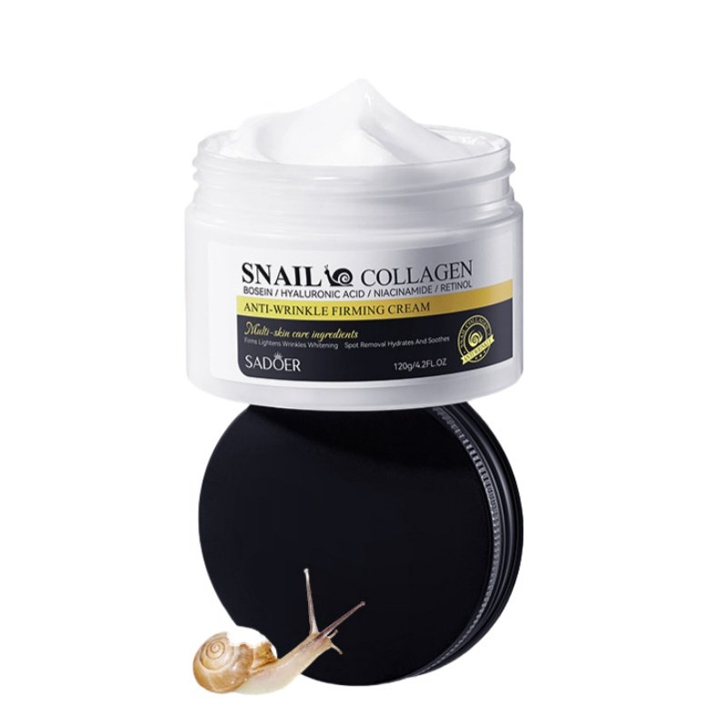 Advanced Snail Cream Collagen Anti Aging High Moisturizing Face Cream Snail Mucin Cream