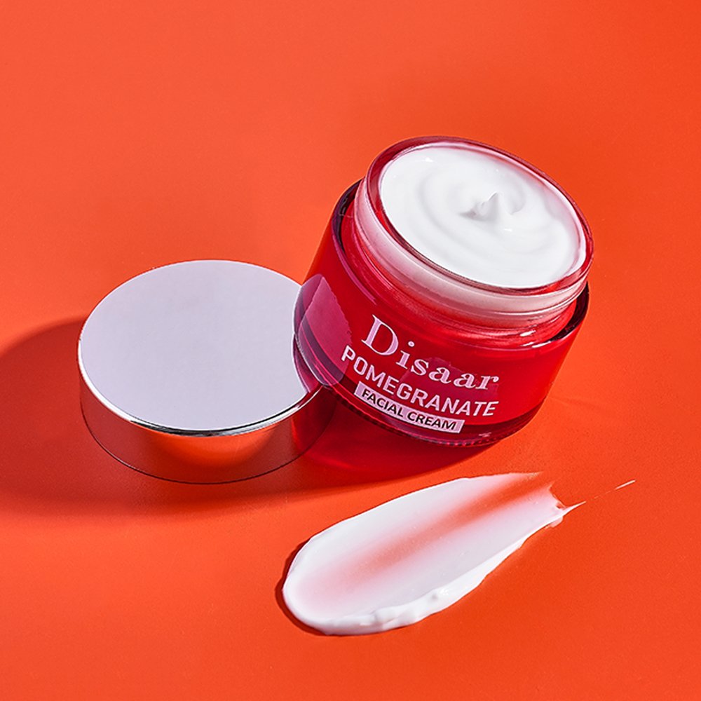 Pomegranate & Vitamin E & Retinol Beauty Face Cream Moisturizer Antiaging Lighten Spots Cream for Women