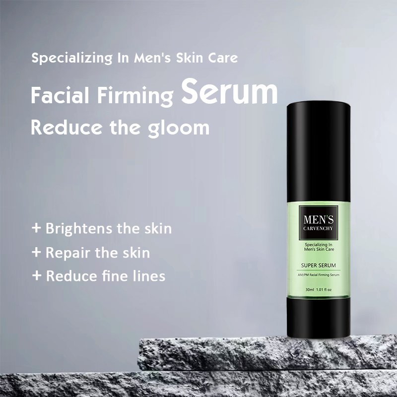 CARVENCHY Organic Male Anti Acne Face Cleanser Wash Scrub Mens Moisturizing Skincare Kit Men's Skin Care Sets