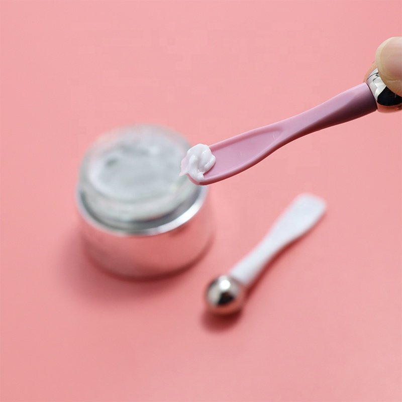 Private Label Eye Cream Mixing Scoop Face Lotion Mask Spoon Plastic Mini Makeup Cosmetic Spatula