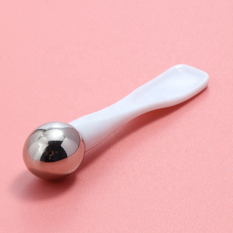 Private Label Eye Cream Mixing Scoop Face Lotion Mask Spoon Plastic Mini Makeup Cosmetic Spatula