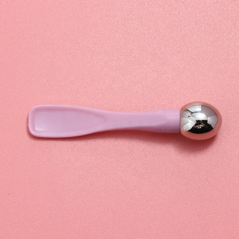 Private Label Eye Cream Mixing Scoop Face Lotion Mask Spoon Plastic Mini Makeup Cosmetic Spatula